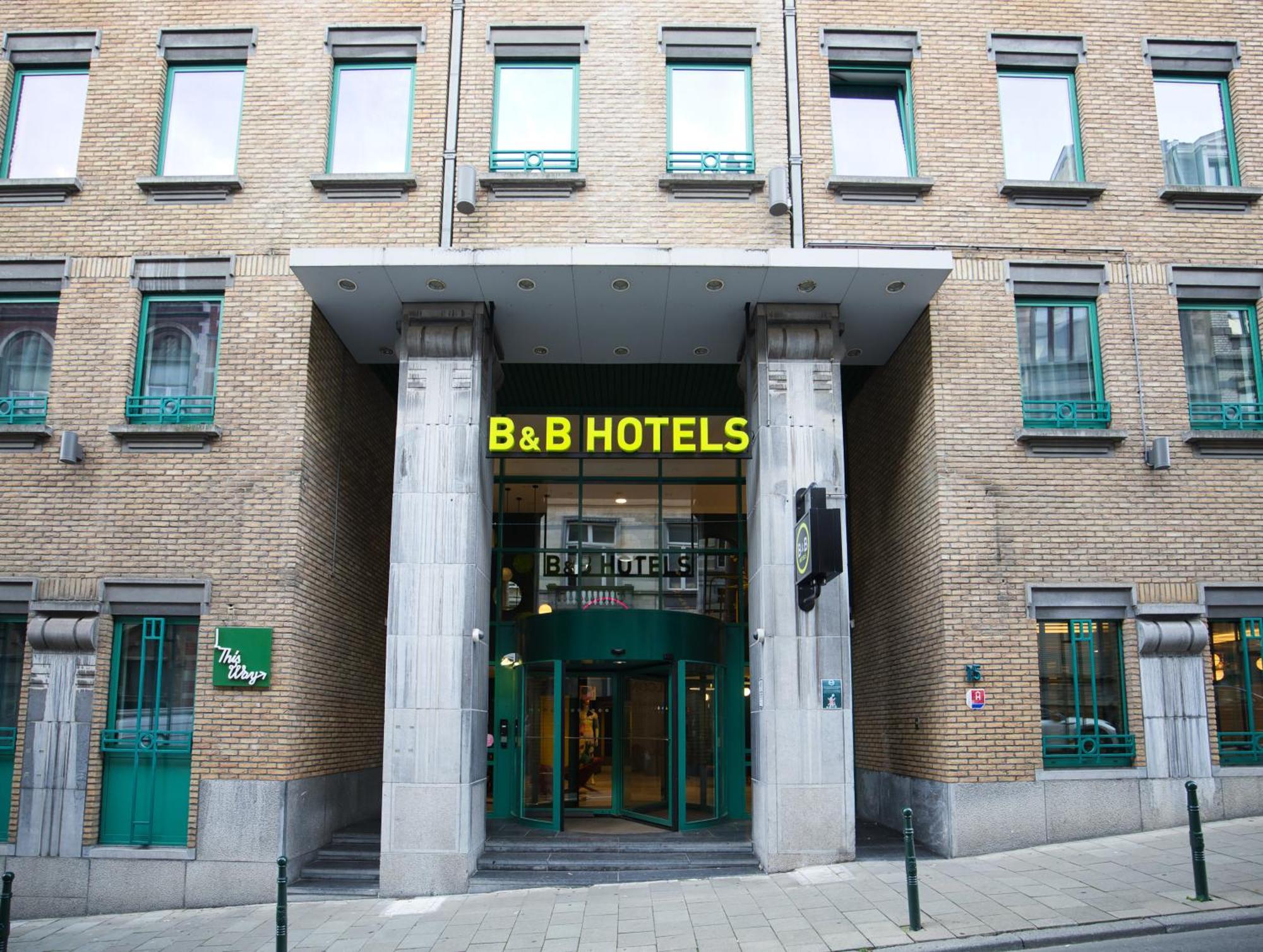 B&B Hotel Brussels Centre Louise Esterno foto